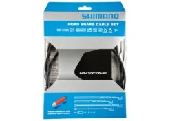 Shimano 1 Set (Vr &amp; Hr) Schwarz Bremszug-Set Zug 1X 1000 Mm/1X 2000 Mm, Hülle 1X 800 M -Sramzed Geschaft 166392 165251