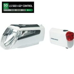 Set LS 560 I-go &amp; LS 720 Reego Trelock, Weiß, Mit K~
