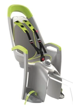 Kindersitz Hamax Amaze, Grau/lime, Befestigung Rahmenrohr