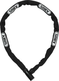 Abus Kettenschloss Steel-O-Chain 4804K Schwarz/Weiß 75Cm