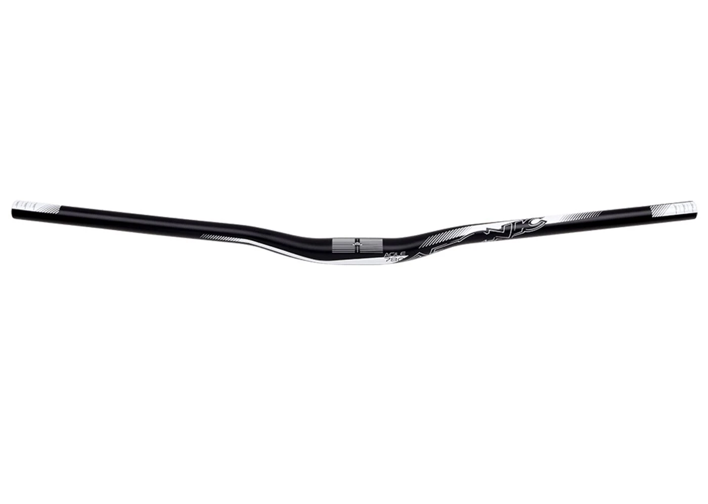 AZONIC LENKER AGILE HANDLEBAR 780MM RISE 25MM - SCHWARZ 3 AZONIC LENKER AGILE HANDLEBAR 780MM RISE 25MM - SCHWARZ