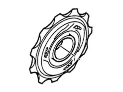 SRAM Leitrollen-Set Für X9 L/M-Käfig, 00.0000.200.615