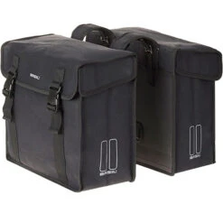 Doppeltasche KAVANE 45 Liter Basil, Schwarz