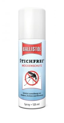 MÜCKENSCHUTZ BALLISTOL STICHFREI 125ML, SPRÜHDOSE