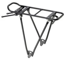 System-Gepäckträger Racktime Foldit Fix, Schwarz, 24", Alu, Ca. 660g