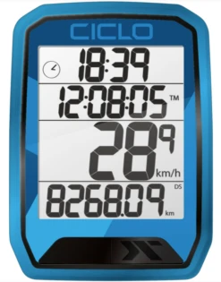 CICLOSPORT Fahrradcomputer "PROTOS 113" BLAU