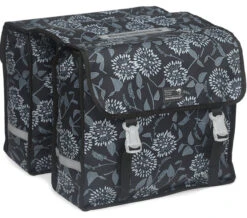 New Looxs 2Er Tasche Fiori Double Zarah Black 30L Polyester 37X33X12,5Cm