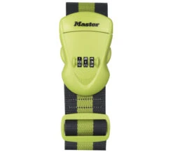 Master Lock Gepäckgurt 4701 Zahlenschloss Spanngurt 95-200Cm
