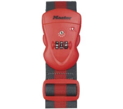 Master Lock GEPÄCKGURT 4702 TSA ZAHLENSCHLOß SPANNGURT 95-200CM