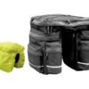 Gepäckträgertasche Triple, Schwarz Handgriff+Strebenbefest -Sramzed Geschaft FA003831007 228256 1