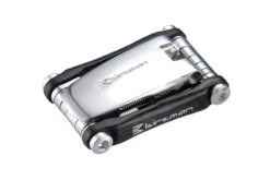 Birzman Feexman Series Cicada Mini Tool, 10 Functions, Black/Silver