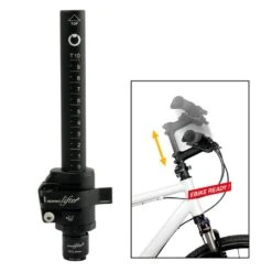 Lenkerverstellung Speedlifter Classic T6, Ø24,4mm, Hülse 39,5mm, Schwarz, 6cm