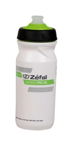 Trinkflasche Zefal Sense Pro 65, 650m, Weiß/grün/schwarz