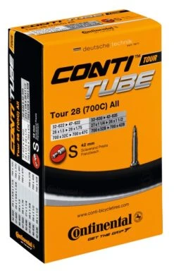Continental Schlauch Conti Tour 28 All, 27/28x1 1/4-1.75" 32/47-622/635 DV 40mm