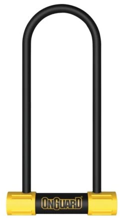 Bügelschl. Onguard Bulldog Mini LS 8014, 90x240mm, Ø13mm, Schwarz, Mit Halter