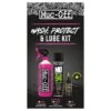 Muc-Off Muc Off Wash, Protect, Lube Kit (Dry Lube Version), Black -Sramzed Geschaft mu kit 0851 wash protect dry lube kit 21244217